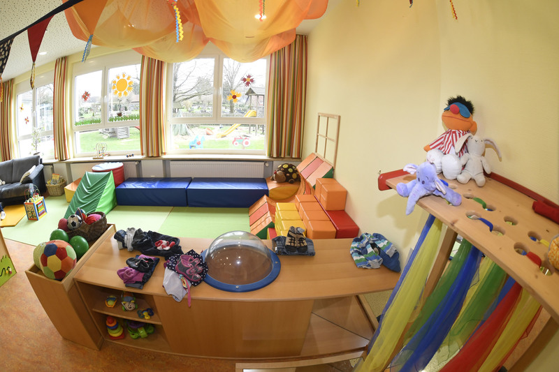 Räume und Spielbereiche - Unsere Kita - Kath. Familienzentrum St. Johannes  Baptist Schwaney